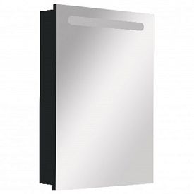 Шкаф зеркальный Victoria Nord Black Edition 60 L лев черн Roca ZRU9000098