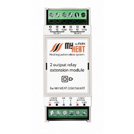 Блок реле MY HEAT на 2 выхода Эван 6295