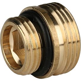 SFT-0049-000002 STOUT Переходник для радиаторов НР/НР 1/2" х 3/4"