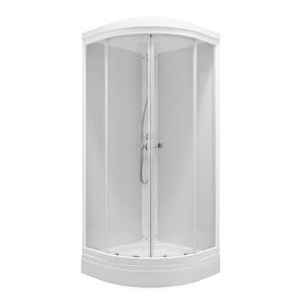 Душ. каб. MARONI AURORA SR88L-GLS-DN4 88х88х217 (7 мест+сифон D50мм)