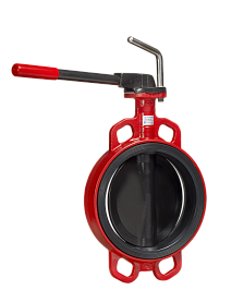 Затвор поворотный дисковый ГРАНВЭЛ, ЗПТС, DN100,PN16, корпус GGG40,...