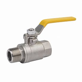 Кран шаровой Н/П муфтовый Energy, LD, КШЦМ Ду25, Ру40, сталь 12Х18Н...