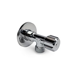 Вентиль PRO AQUA, 1/2", угловой для подкл. сантех. оборудования, VSV-m15-m15