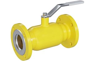 Кран шаровой газовый П/П фланцевый LD, КШЦФ Gas, Ду50, Ру25, сталь2...