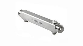 PRO AQUA Коллектор нерж.ст межосев. расстояние 100 мм 2 выхода, 180 мм, 1x1/2