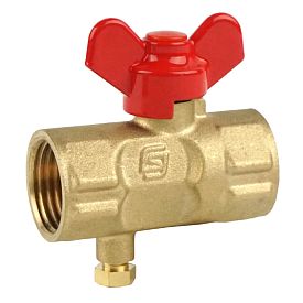 Кран для манометра SantechSystems 11б27п(м)2 G1/2" Ру16 м/м шар баб 012-0294