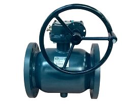 Кран шаровый стальной Ридан RJIP Premium FF Ду 125 Ру 25, фланцевый...