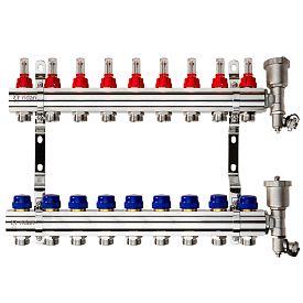 FHF-9F set коллектор+кроншт+торц.секция