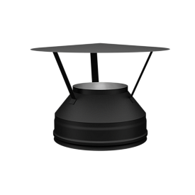 Ferrum Blackside Оголовок (430/0,5 мм/эмаль/600&deg; черная) Ф150х210