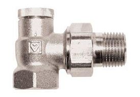 Клапан запорный Herz RL-1 проходной DN 1/2" PN 25 латунный, дл...