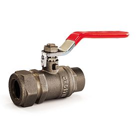 Кран шаровый латунный STAHLMANN SVLF1501/2NEF 15х1/2" Ру50 ВР/ОБЖ рычаг