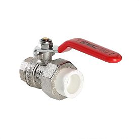 Кран шаровой латунный Valtec PPR 25 мм х 3/4 ВР(г) для полипропилен...