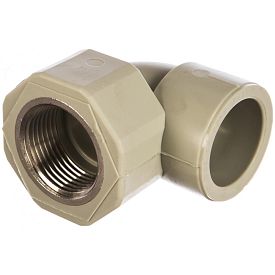 Угольник РРRC 20х3/4" вн.р (PIPELIFE INSTAPLAST) Серый