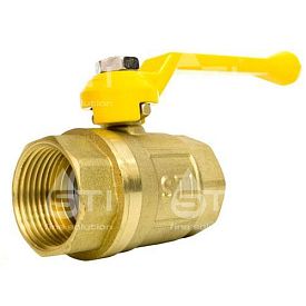 Кран шаровый STI Г/Г, DN 25, латунный, рычаг ГАЗ 3677