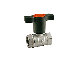 Кран шаровой Giacomini R251TH Ду15 Ру42 1/2" латунный хромиров...