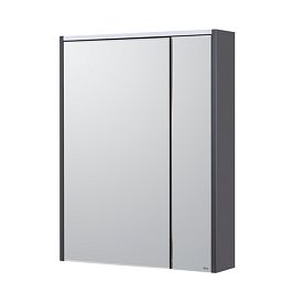 Шкаф зеркальный Ronda 60 бел глян/антрац Roca ZRU9302968