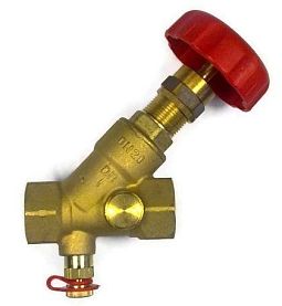 Балансировочный клапан HERZ Штремакс-R 3/4" DN 19 PN 16 муфтов...
