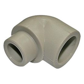 Угол переходной 90 гр 32х25 (150/25) (Valfex) СЕРЫЙ