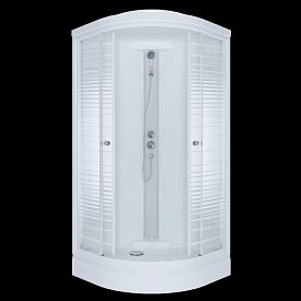 Душ. каб. MARONI LINE SR90L-BND-DN4 90x90x215 (7 мест+сифон D90мм)