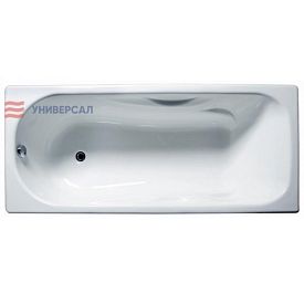 Ванна чугун. 180х80 СИБИРЯЧКА - У, вертик. палет. "УНИВЕРСАЛ"