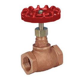 Клапаны запорные Tecofi R2148 Ду15 Ру 20 1/2" бронзовые, резьб...