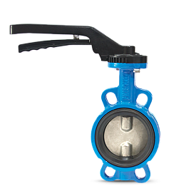 Затвор поворотный дисковый FAF серии 3550 Ду 100 Ру 16 межфланцевый...