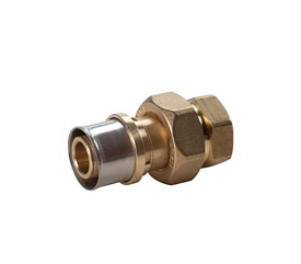 RM18Y049, Прямой фитинг с отводом, 3/4"x(26x3)