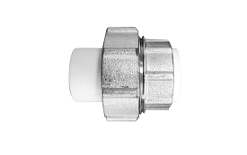 Муфта разъемная 20х3/4" (120/20) (Valfex) БЕЛАЯ