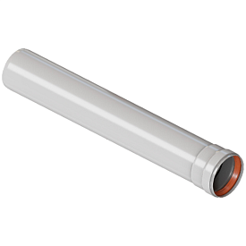 Удлинитель ROMMER, RCA, D 80, L 1000 мм, RCA-0080-001000