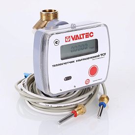 Теплосчётчик ультразвуковой, RS-485, 4 импульсных выхода, 0,6 м3/ча...