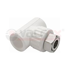 Тройник комбинированный с накидной гайкой 32х1 1/4"х32 (32/8) ...
