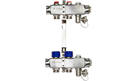 Комплект коллекторов SSM-2R set с кронштейнами, 2 контура