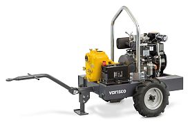 Дизельная мотопомпа VAR 3-210 MLD24 G10 TROLLEY