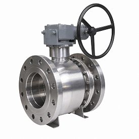 Кран шаровой П/П фланцевый Energy с редуктором, LD, КШЦФР Ду250, Ру...
