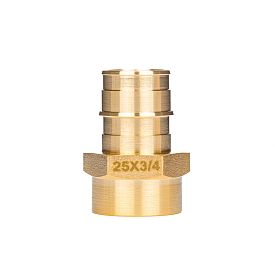 USYSTEMS штуцер с внутренней резьбой латунный для труб PE-Xa 25-Rp3...