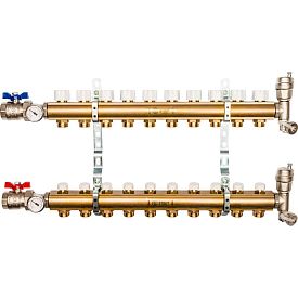 SMB 0468 000010 STOUT Распределительный коллектор из латуни без рас...
