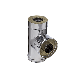 Ferrum GS 30-50 Сэндвич-тройник 90° (430/0,5мм + нерж.) Ф120х200