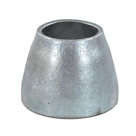 Переход ст исп 2 конц оц Дн57х45-3х2,5 (Ду50х40) б/шов ГОСТ 17378-2001 РБ