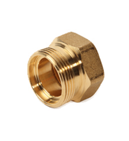R180RY068, Прямой фитинг для переходников с внутр. резьбой, 1"x28