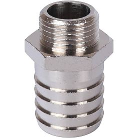 SFT-0067-001225 STOUT Штуцер НР никелированный 1/2"x25