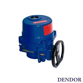 Электропривод "DENDOR" тип QT 20-1 DN150 F07 (3х380В) с комплектом крепежа