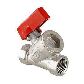 Кран шаровый с цельным корпусом Valtec 1/2" Ду 15 Ру 16 латунн...