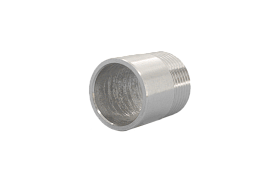 Ниппель приварной нержавеющий, AISI304 DN15 (1/2"), (CF8), PN16, NK-NE15/4