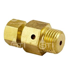 Воздухоотводчик ручной STI 10 (M10) DN 10 PN 10 , латунный , резьбо...