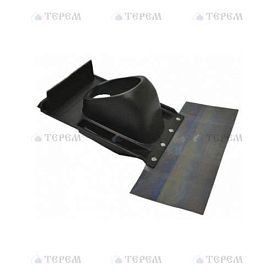 Проходной изолятор, черный, 25&deg; - 50