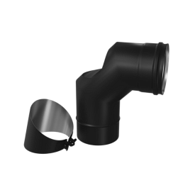 Ferrum Blackside Колено-ревизия угол 90° (430/0,8 мм/эмаль/600&...