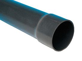 Труба клеевая ПВХ AQUAVIVA d225 *8,6 PN10 SDR 26 с раструбом, напор...