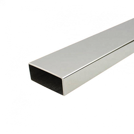 Труба нержавеющая профильная AISI 304 80x60x4.0x6000мм_и прямоуголь...