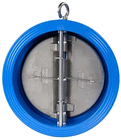 Клапан обратный Tecofi CB3449-EPA0300 DN300 PN16 чугунный двустворч...