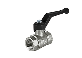 Кран шаровой латунный VALFEX DeltaPro для ВОДЫ 1/2" ВР/НР бабо...